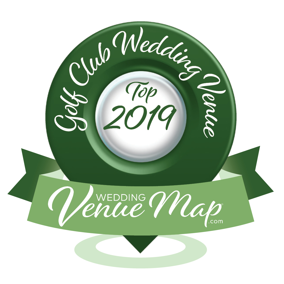 2019 Top Golf Club Wedding Venue Award